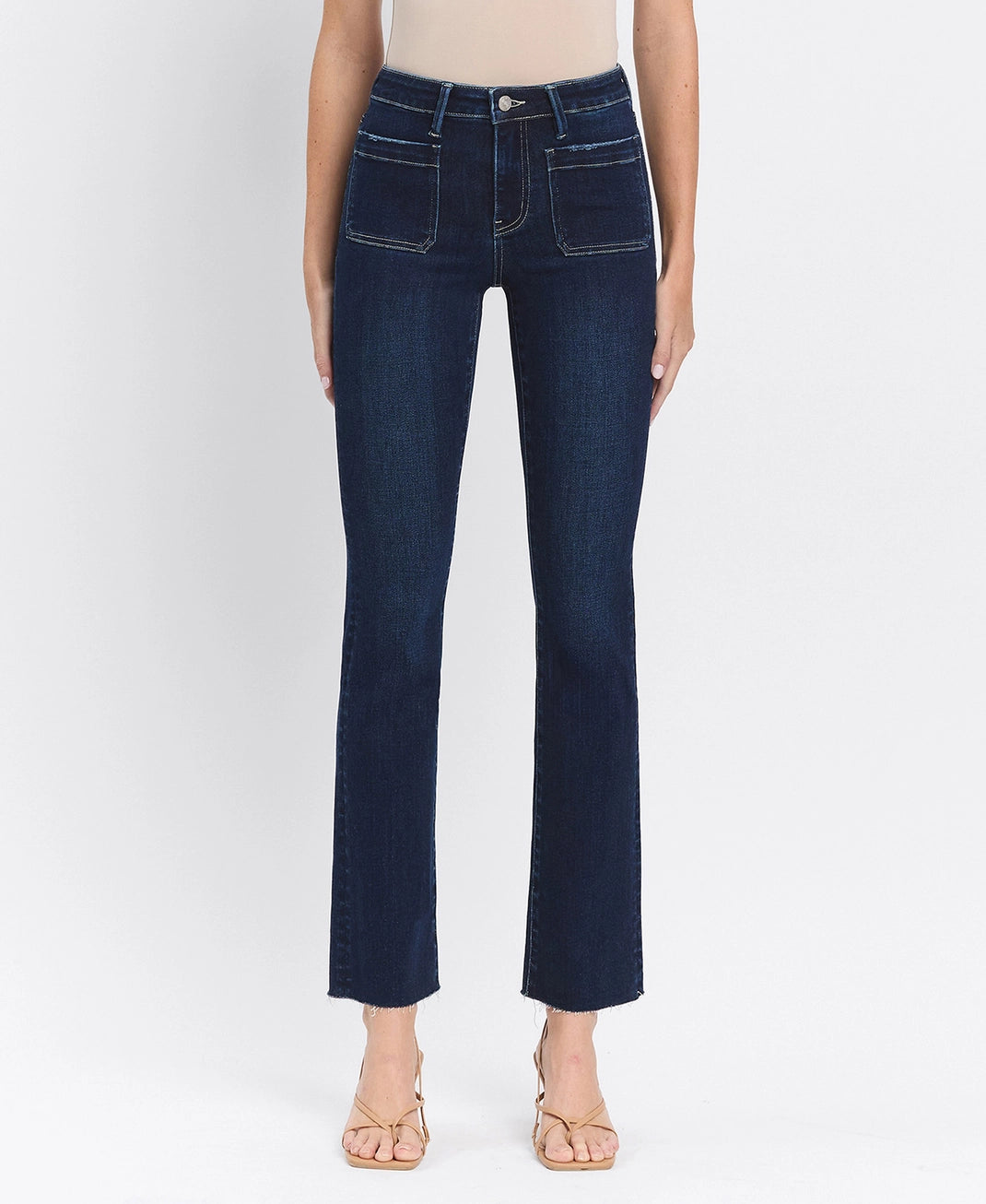 Lovervet | High Rise Mini Bootcut Jeans