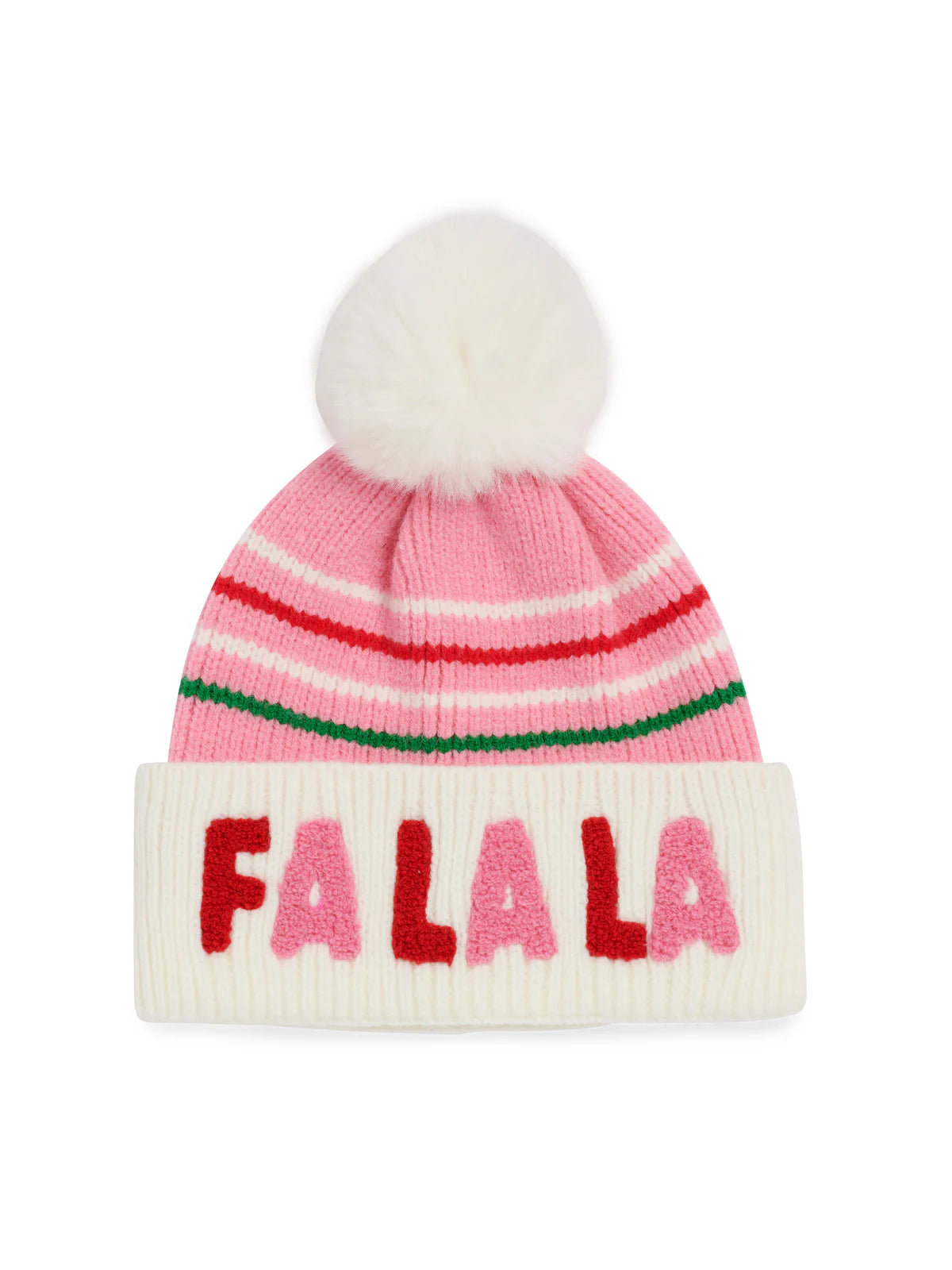 Shiraleah | "Fa La La" Beanie - Blush