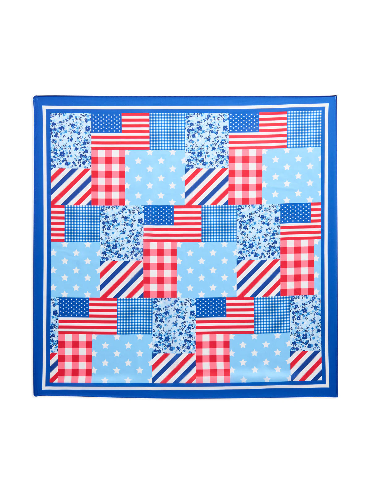 Flag Patchwork Scarf