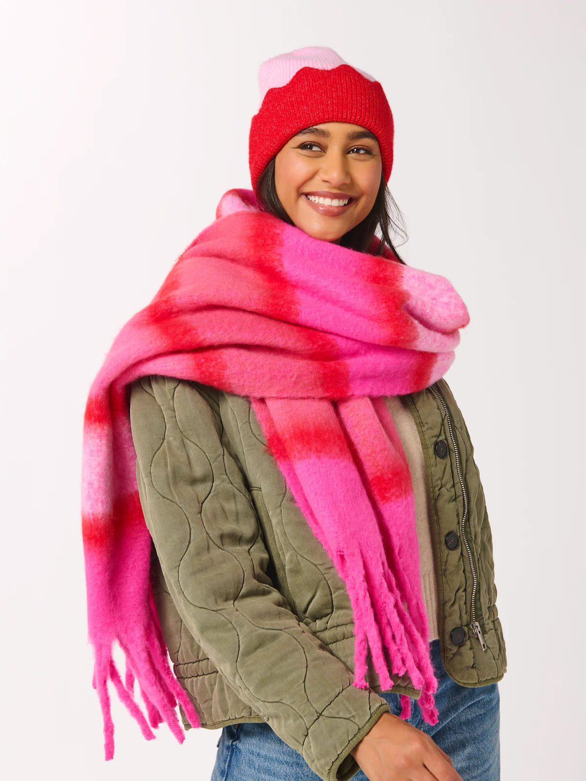 Shiraleah | Amelia Scarf - Red