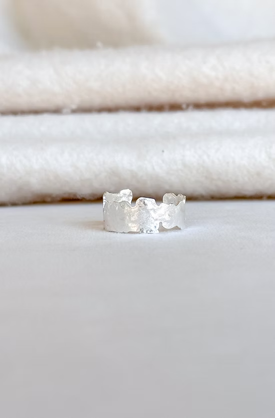 Easton Elle | Plated Ring - Silver