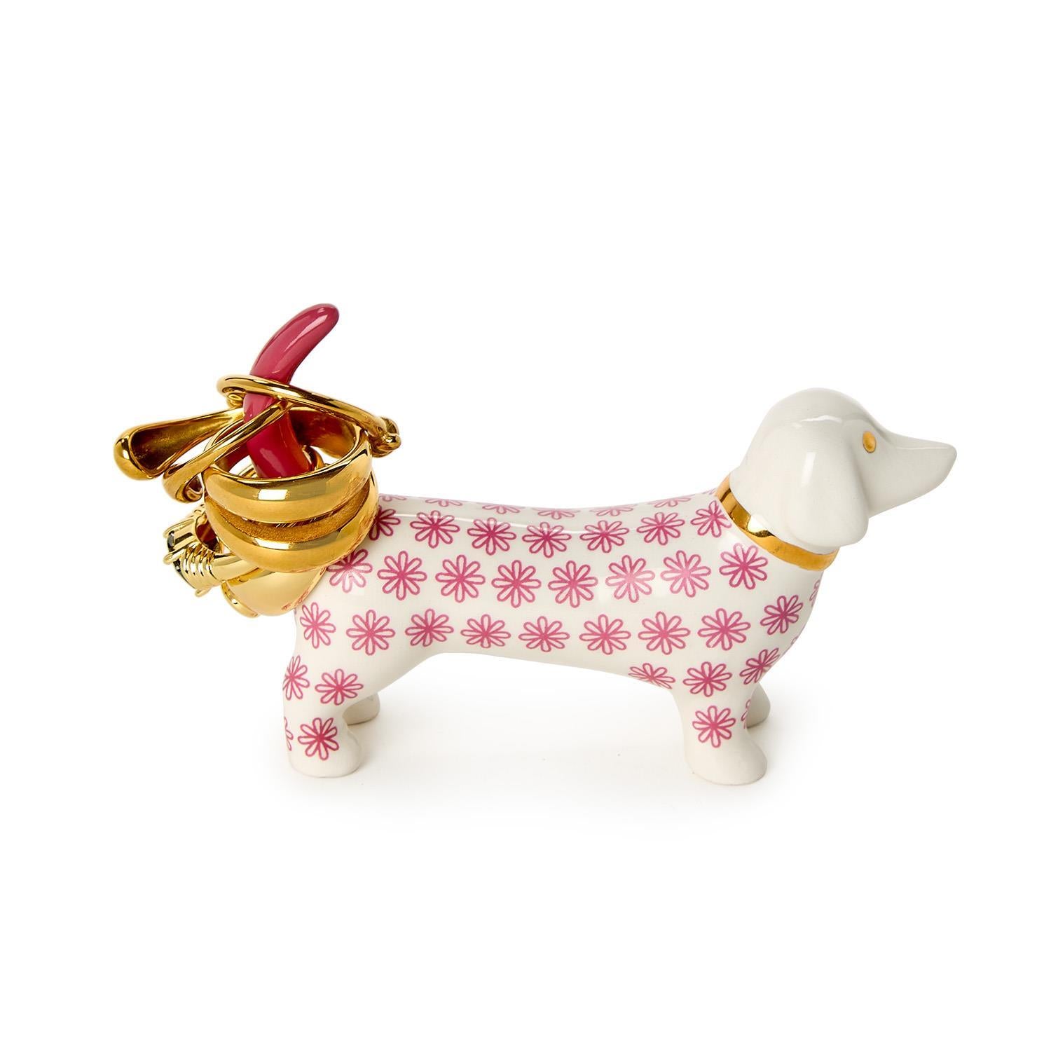 Two's Company | Dog Ceramic Ring Holder
