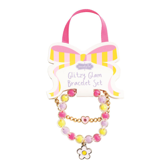 Mudpie | Glitzy Glam Bracelet Flower