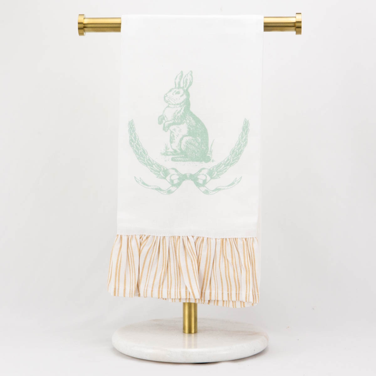 The Royal Standard | Laurel Wreath Bunny Hand Towel