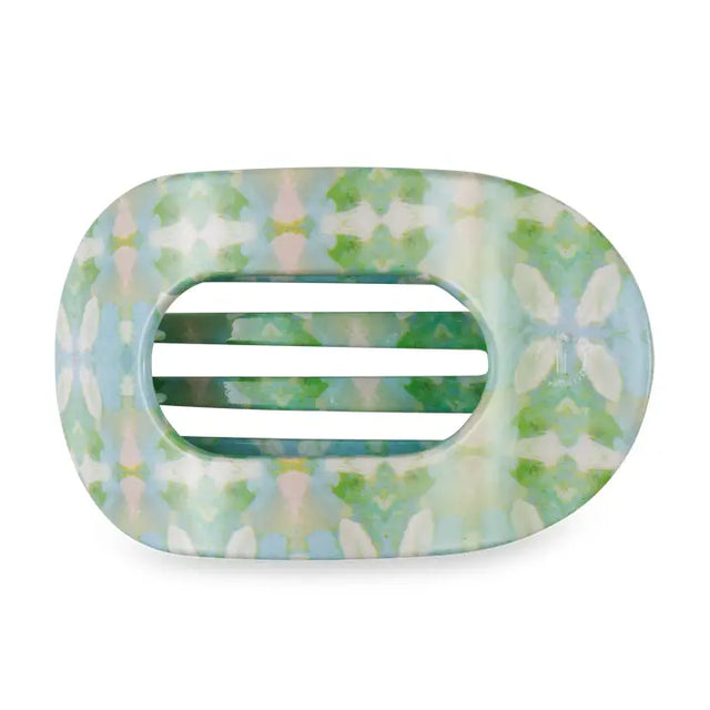 Teleties | Elephant Falls Large Flat Round Hair Clip