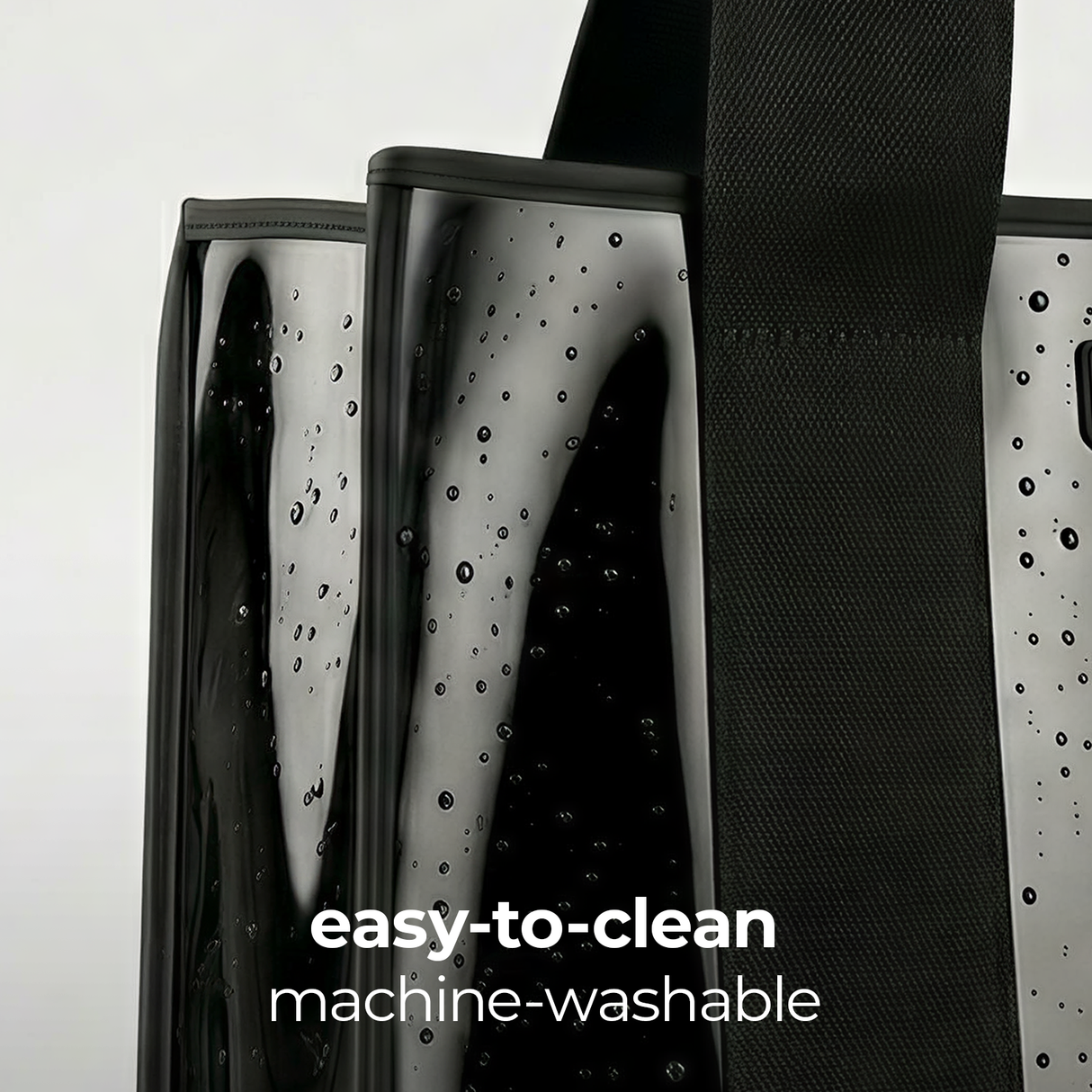 Case-Mate | Midnight Black Bow Jelly Tote Bag