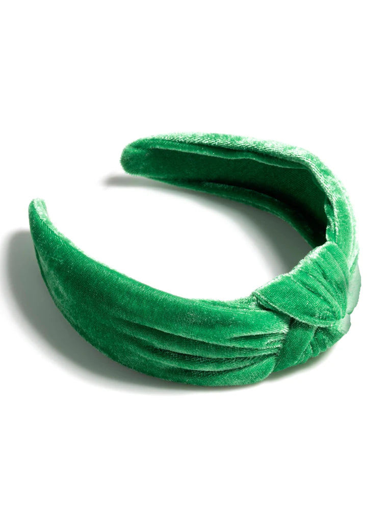 The Knotted Velvet Headband