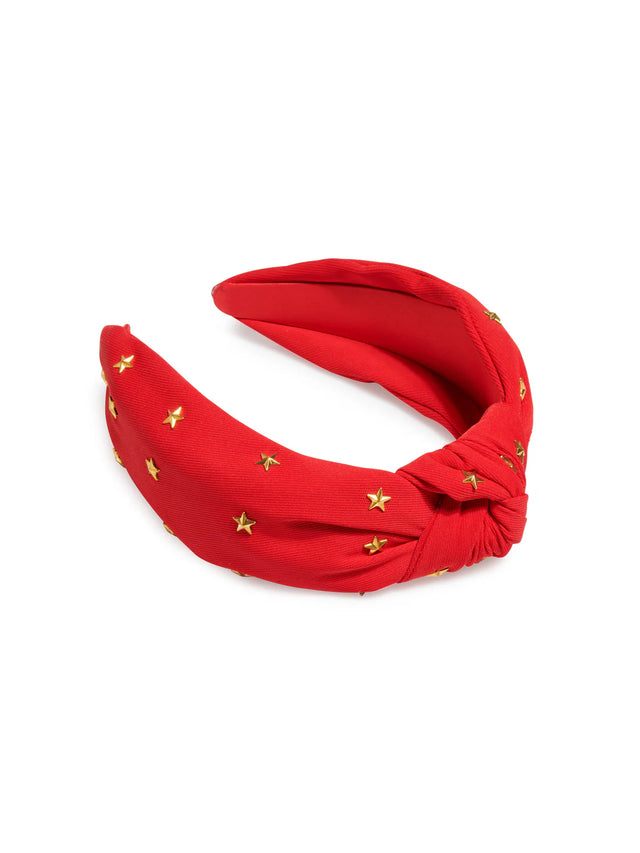 Shiraleah | Stars Knotted Headband - Red