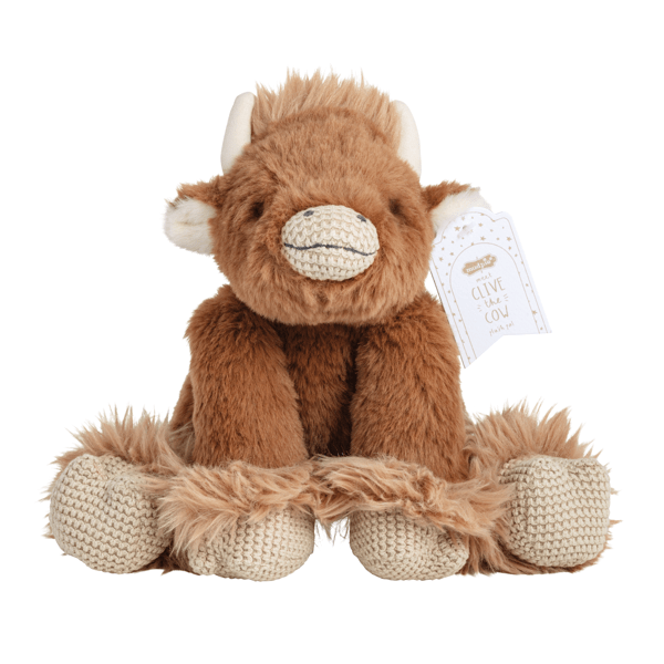 Mudpie | Clive The Cow Plush Pal