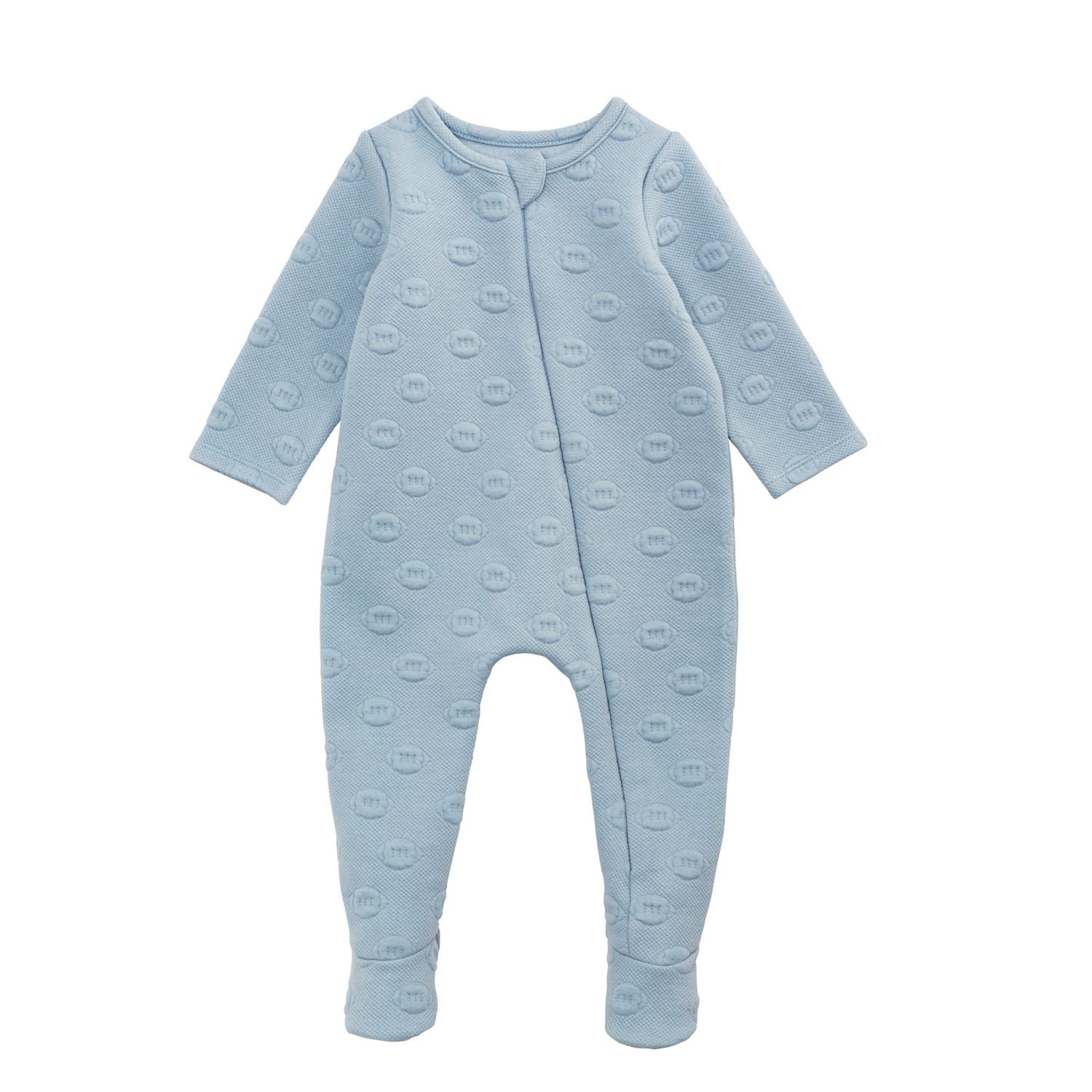 Mudpie | Quilted Football Sleeper