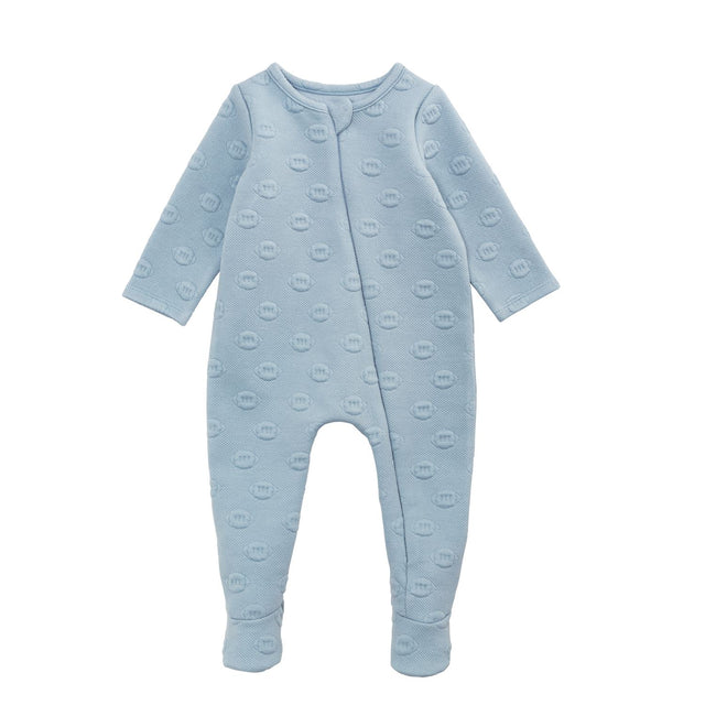 Mudpie | Quilted Football Sleeper