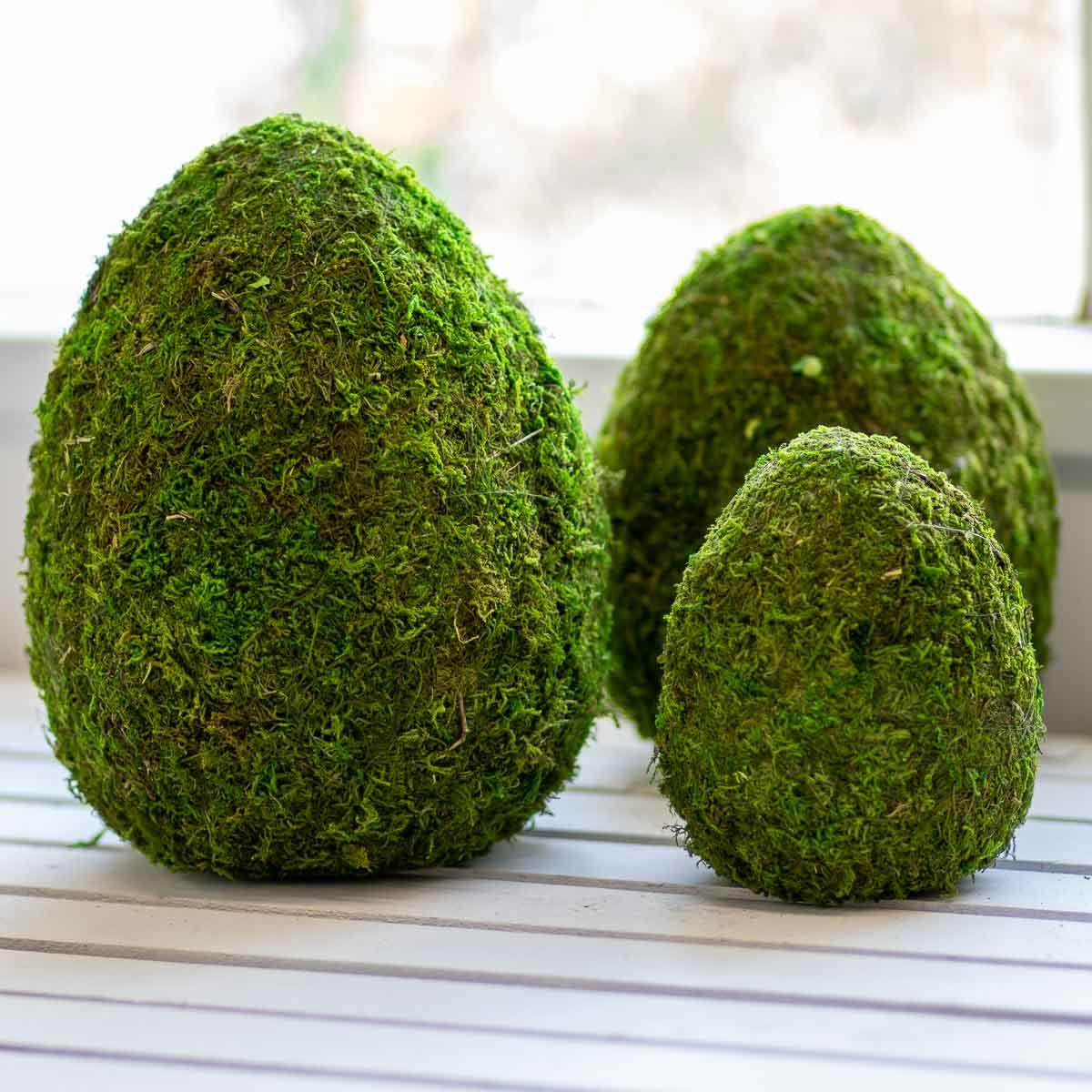 The Royal Standard | Moss Egg Décor 10" (Final Sale)