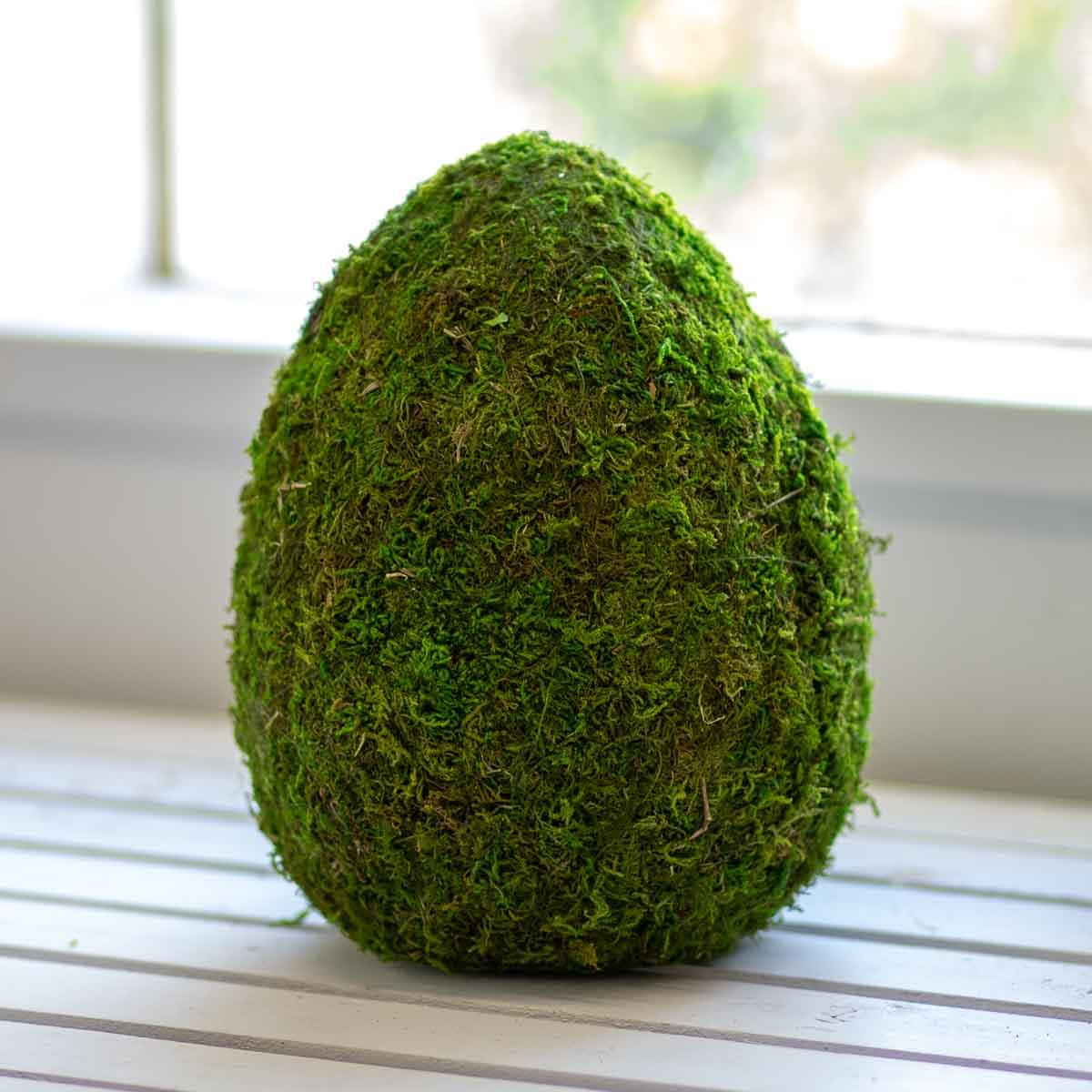 The Royal Standard | Moss Egg Décor 10" (Final Sale)