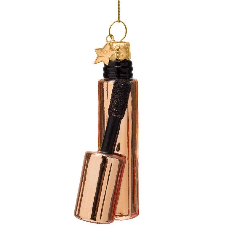 Vondels | Glass Ornament - Shiny Copper Mascara