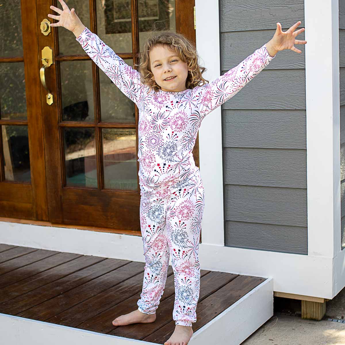 The Royal Standard | Kids US of Yay Long Sleeve Pajama Set