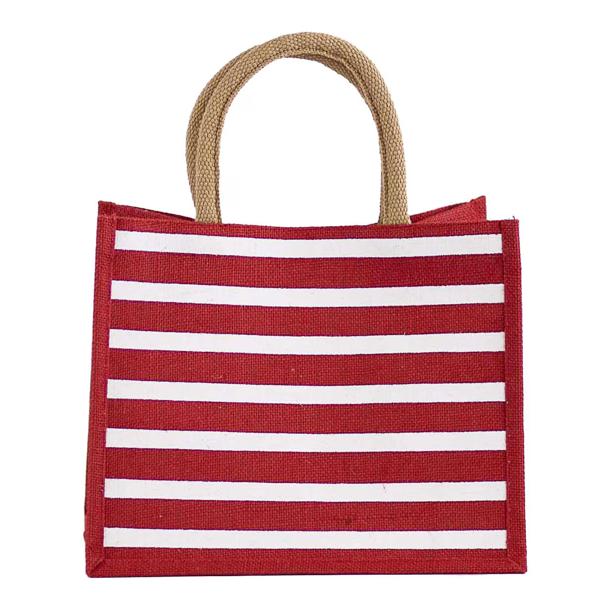 The Royal Standard | Stripe Gift Tote in Red & White