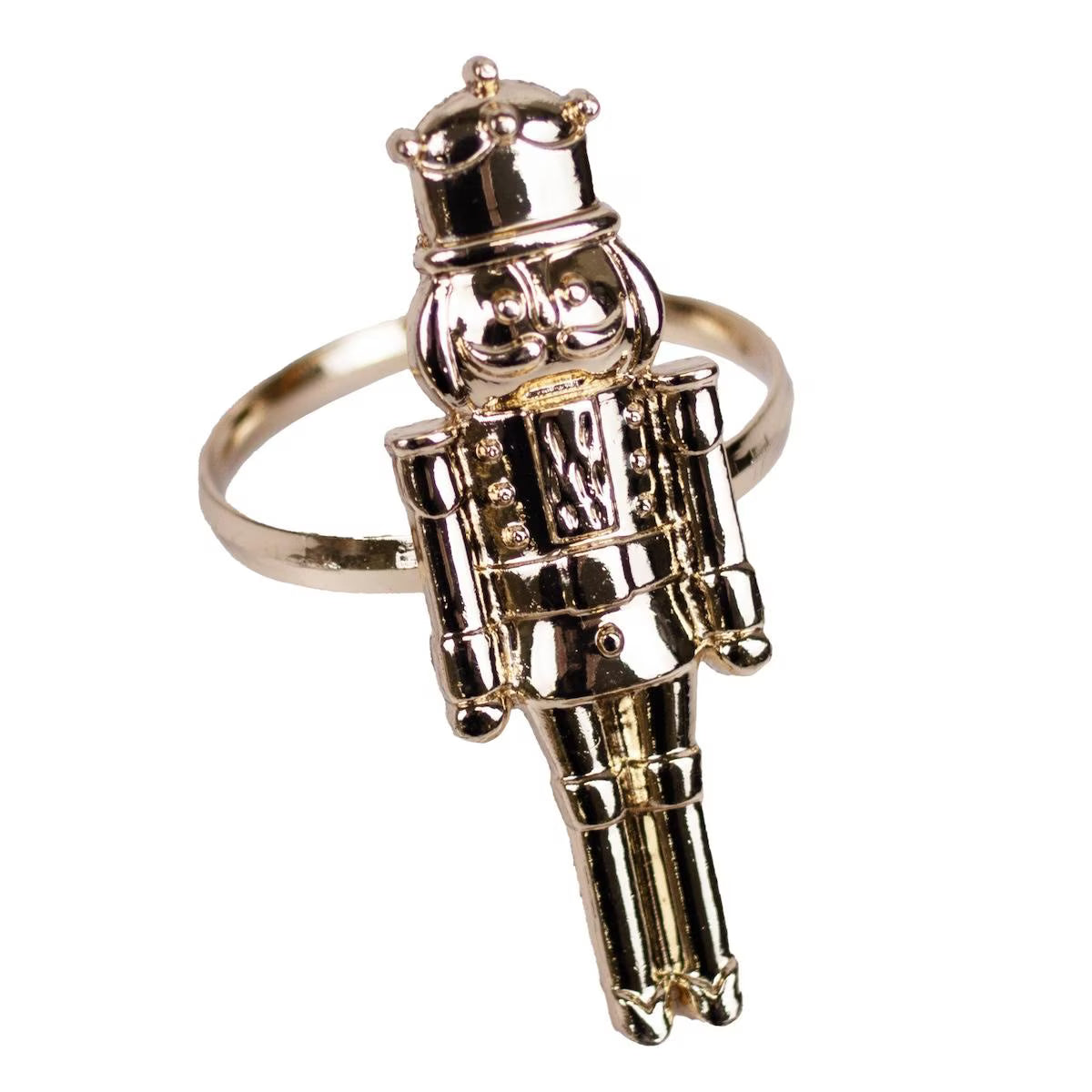 The Royal Standard | Nutcracker Napkin Rings, Set of 4