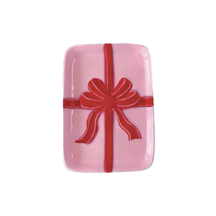 Mary Square | Wrapped In Cheer Appetizer Plate