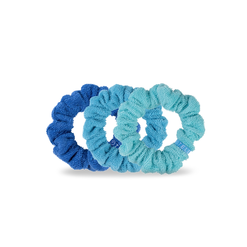 Teleties | Bora Bora Terry Cloth - Small Scrunchies