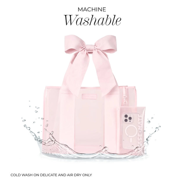 Case-Mate | Ballet Pink Bow Jelly Tote Bag