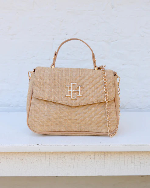 Caroline Hill | Sinclair Quilted Crossbody Natural VQ