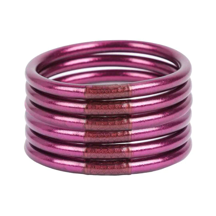 ageha 31冊 BuDhaGirl | Amethyst All Weather Bangles® (AWB®) - Serenity