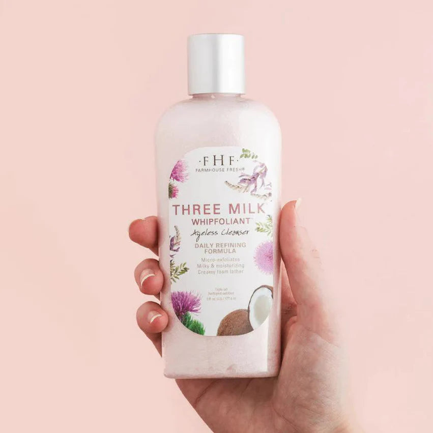 FarmHouse Fresh | Three Milk Whipfoliant Ageless Cleanser 6oz