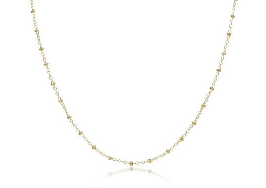 Enewton | 15" Choker Joy Simplicity Chain Gold - 2mm Gold