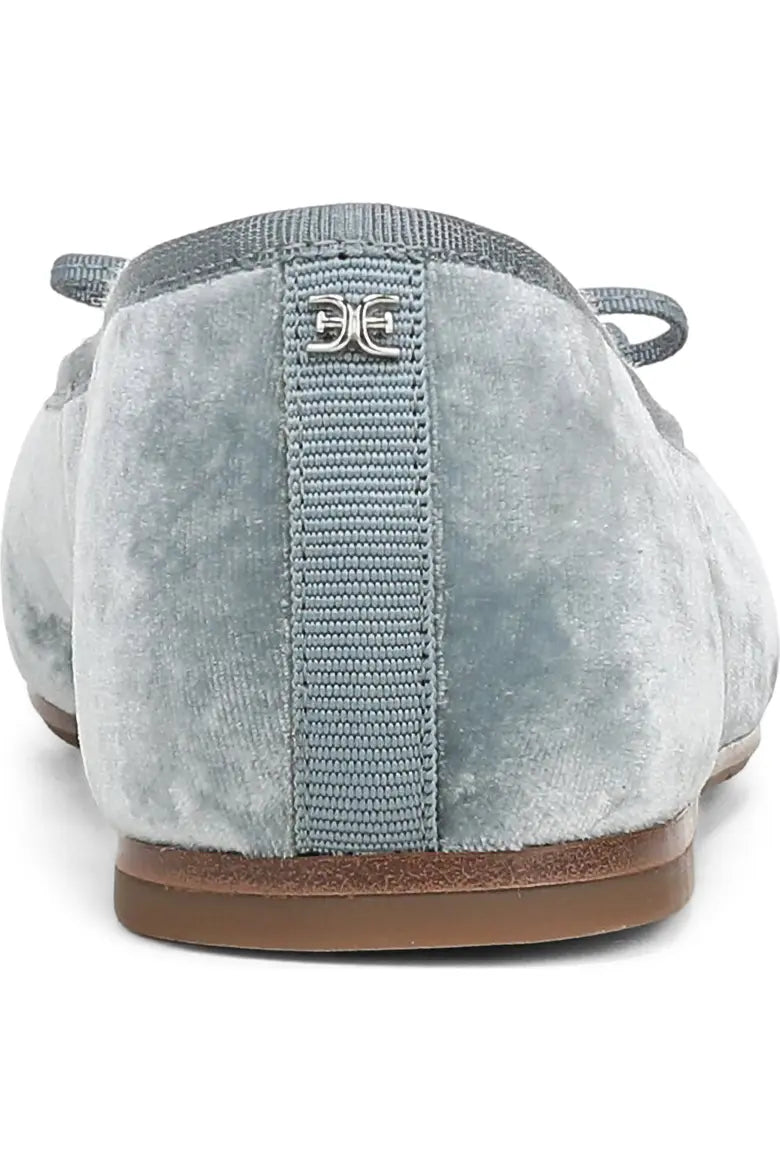 Sam Edelman | Alie 2 Ballet Flat in Azure Blue Suede
