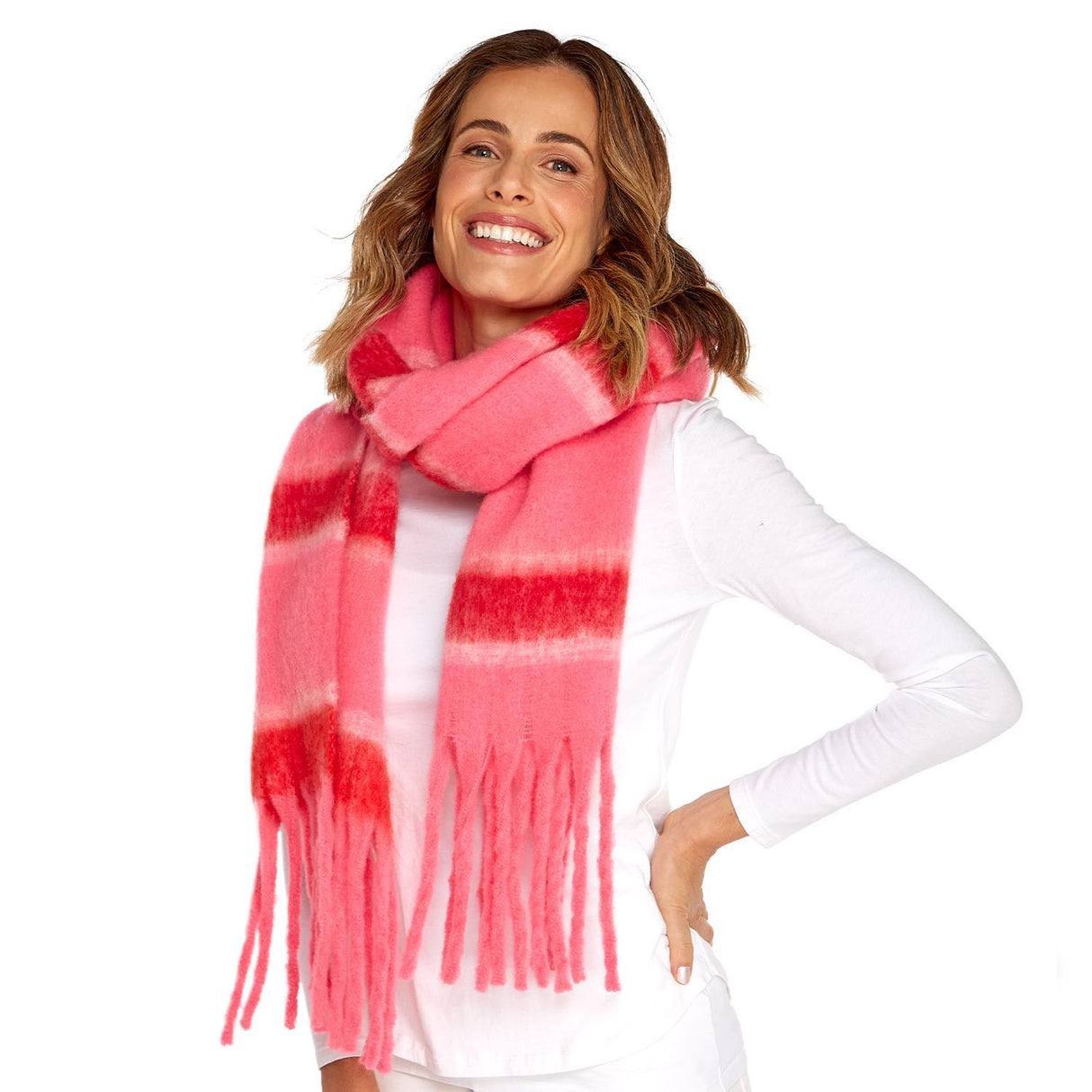 Celebrate Super Soft Stripe Scarf