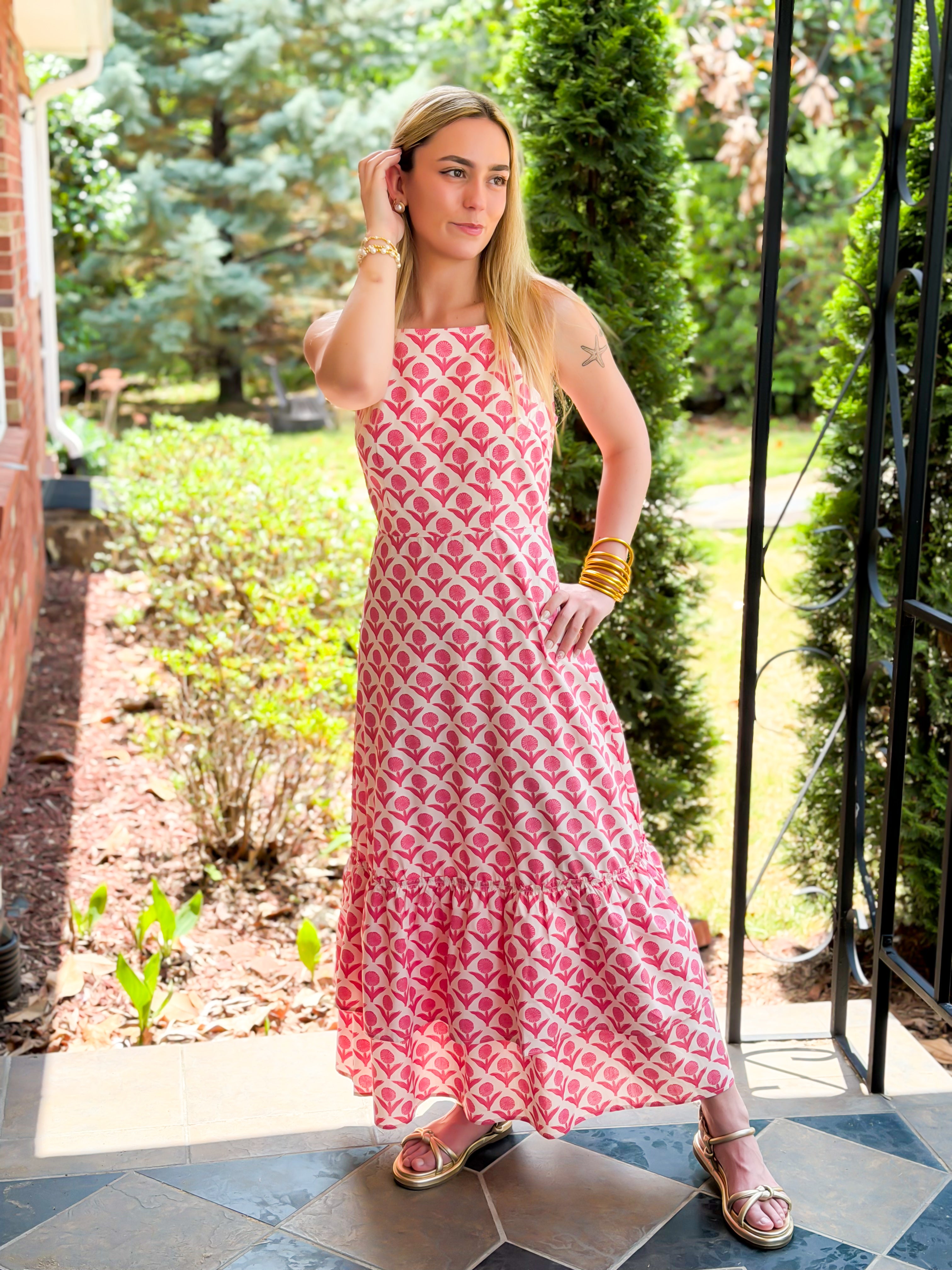 Blakely Bloom Midi Dress