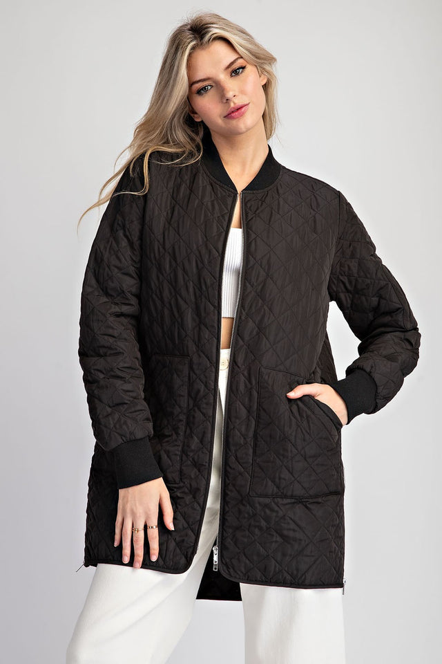 The Oversized Quilted Jacket (Final Sale)