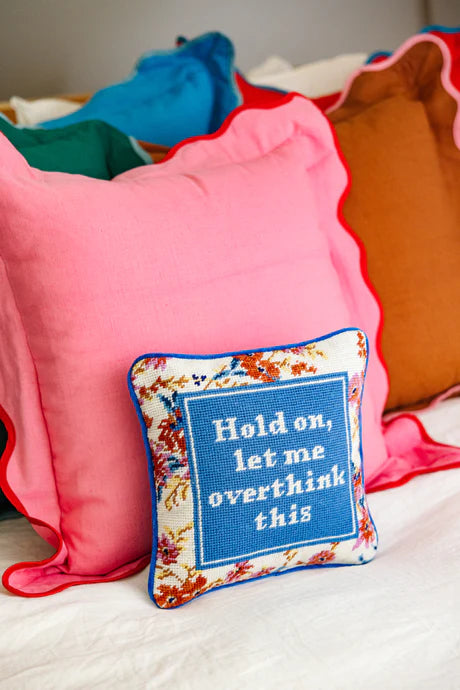 Furbish | Overthink Needlepoint Pillow