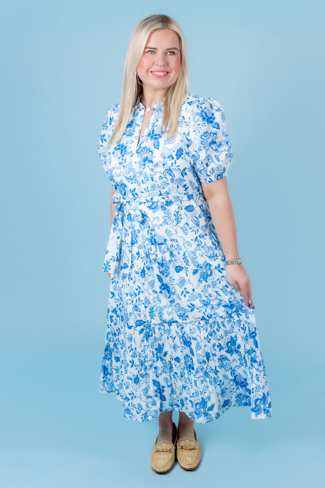 The Avery Floral Midi Dress