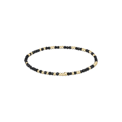 Enewton | Hope Unwritten Gemstone 2mm Bead Bracelet - Faceted Hematite