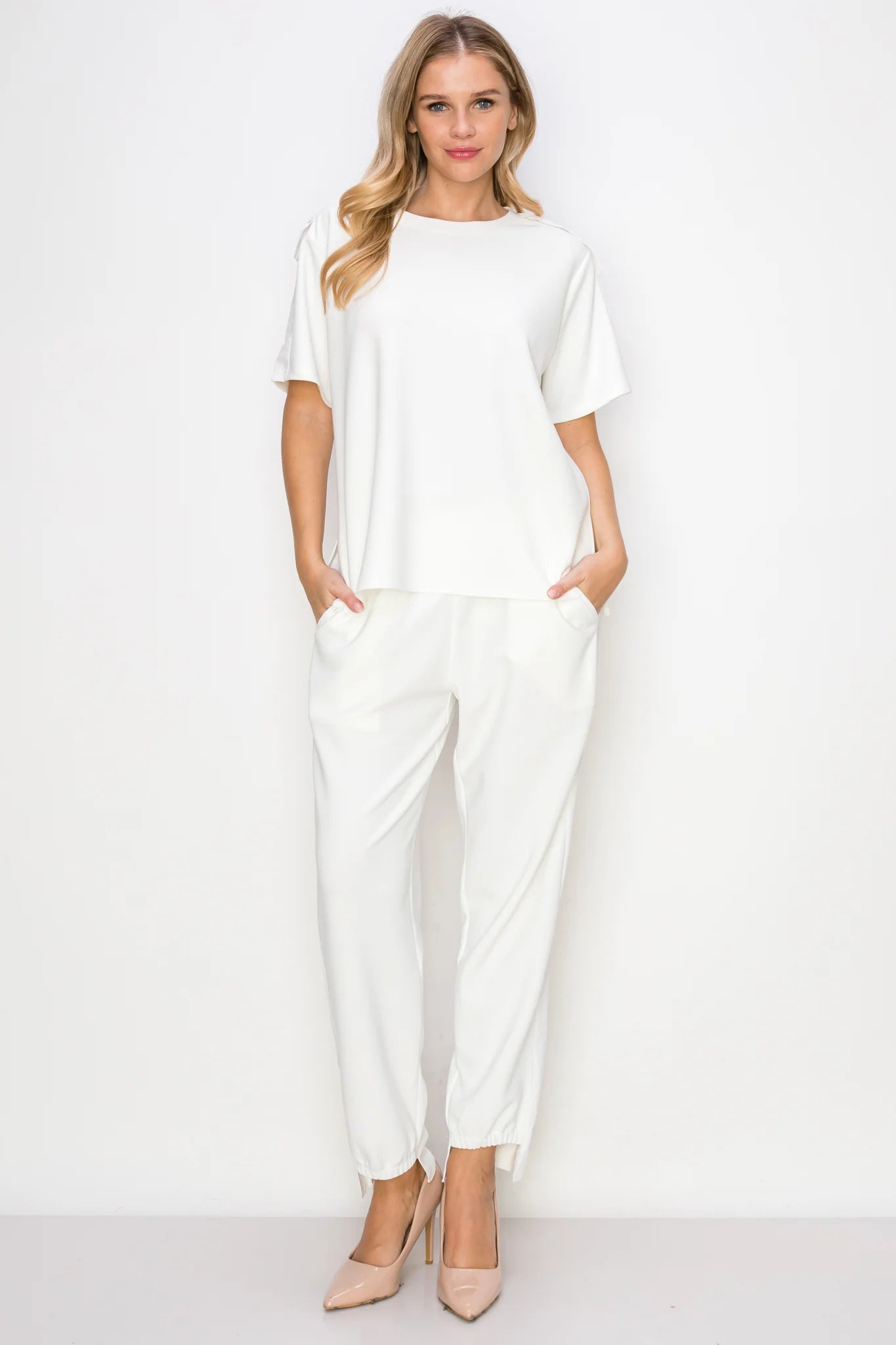 Joh Apparel | Katie Crepe Knit Pant (Final Sale)