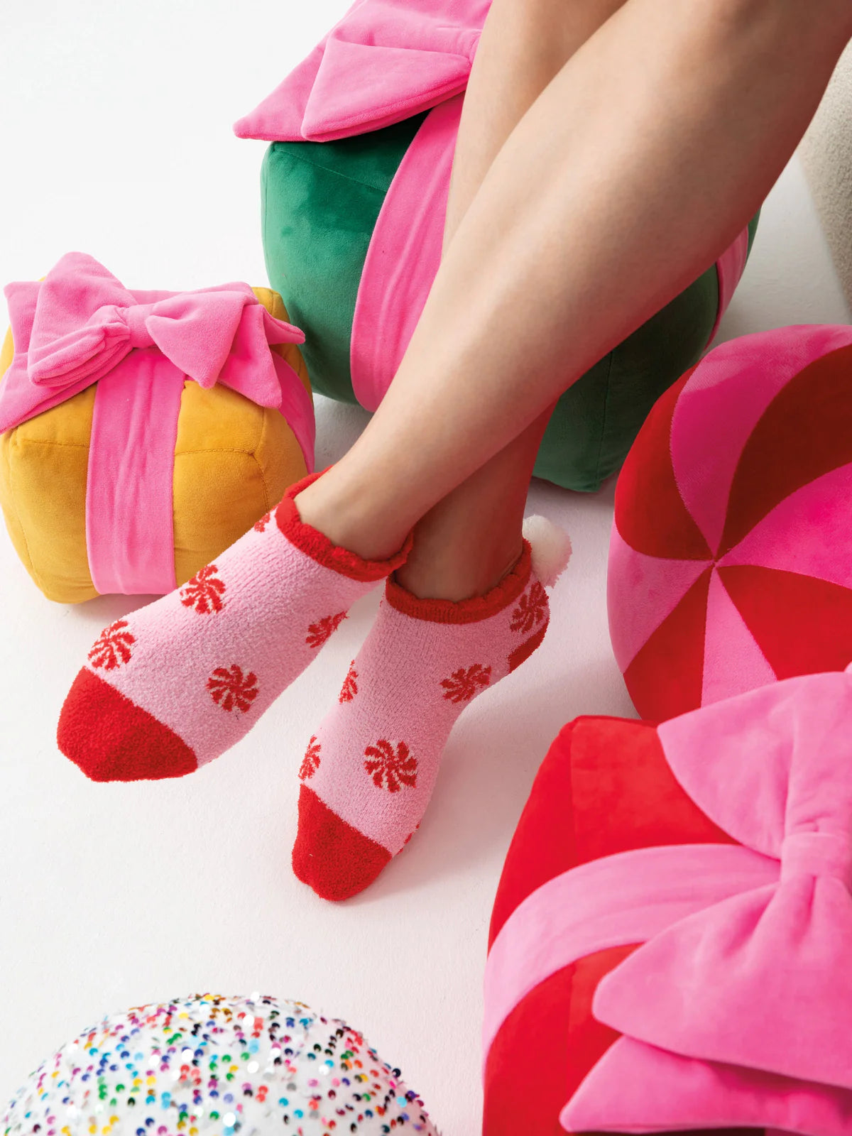 Shiraleah | Peppermint Home Socks