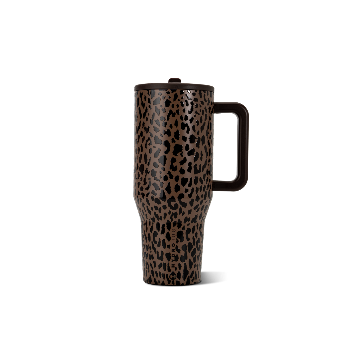 HydroJug | Brown Leopard HydroJug 32 oz Traveler Tumbler