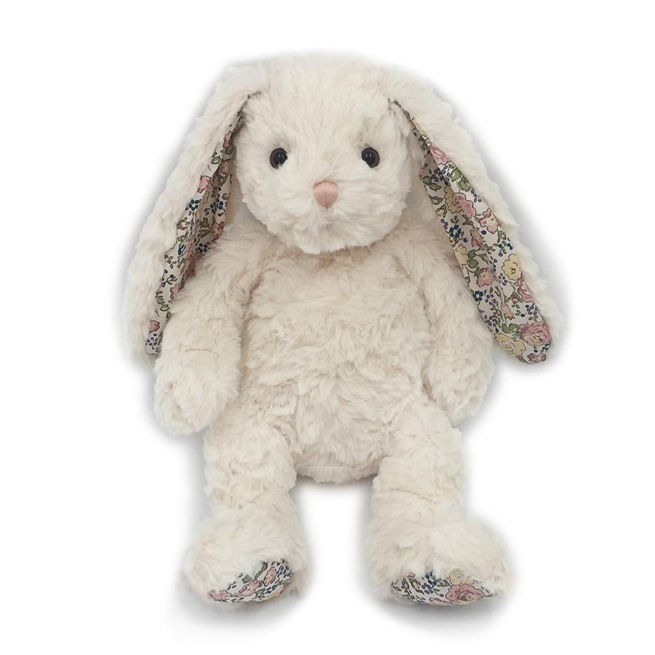 Monami | Faith Cream Floral Bunny Plush Toy