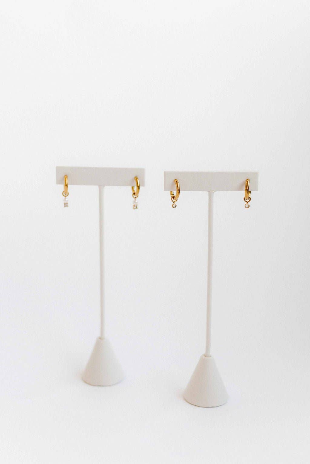 LINNY CO | Huggie Charm Earrings - Jo Gold