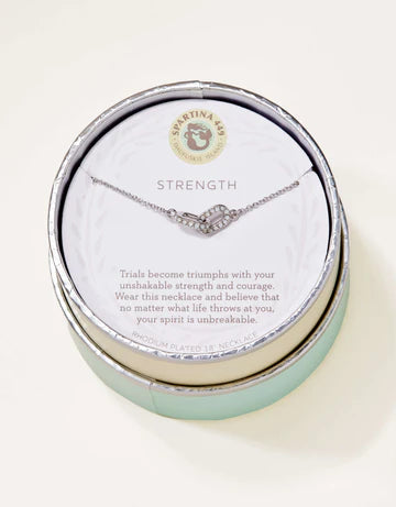 Spartina | SLV Necklace 18" Strength/Links - Silver