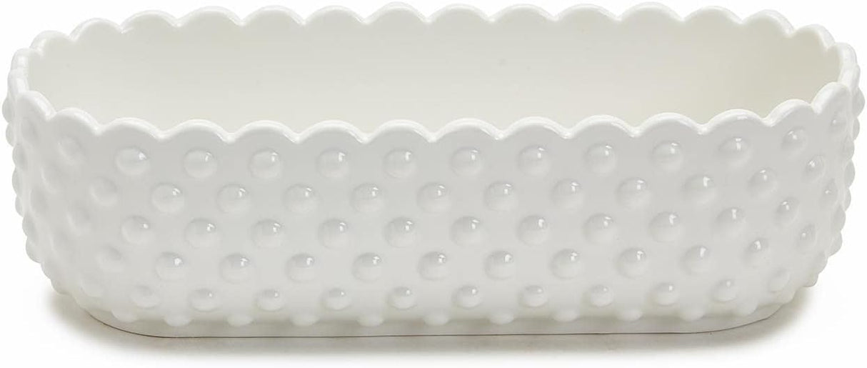 Hob Nail Tidbit Cracker Dish