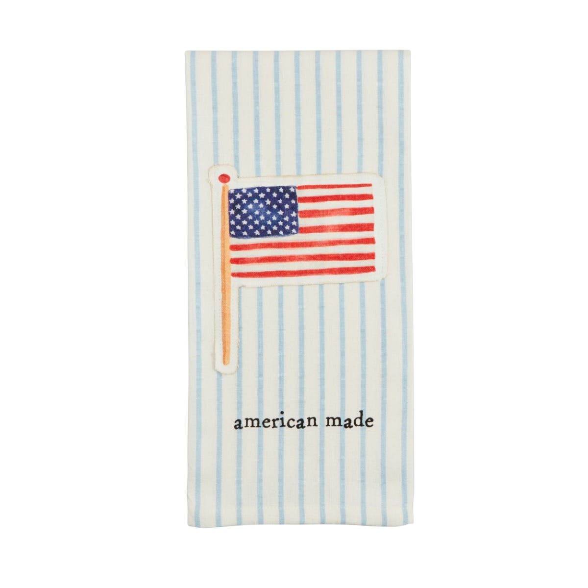 Mudpie | Flag Patch Americana Towel