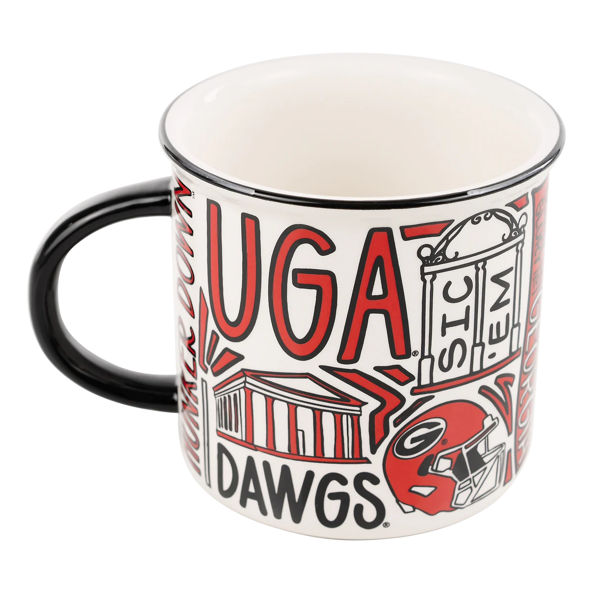 Glory Haus | UGA Collage Campfire Mug