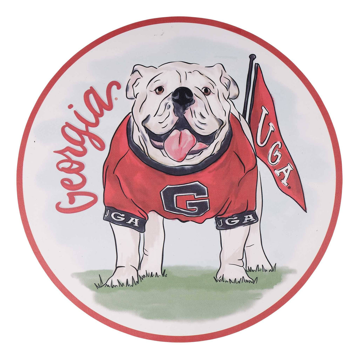 Georgia Mascot Placemat Set of 4