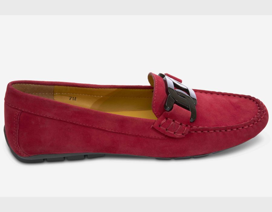 Vaneli | Aiker Red Suede