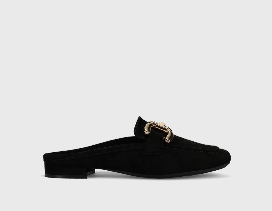 Vaneli | Shaine Black Suede
