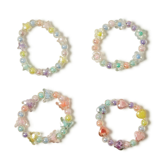 Kids Rainbow Candy Elastic Bracelet