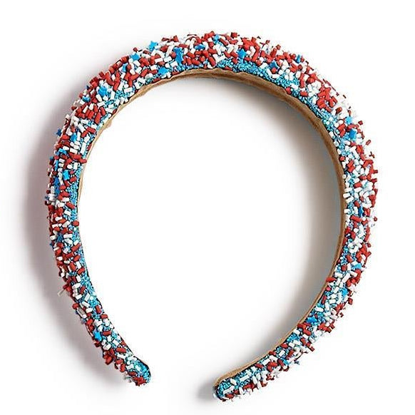 Two's Company | Red, White & Be-You-Tiful Sprinkles Headband Assorted 4 Colors
