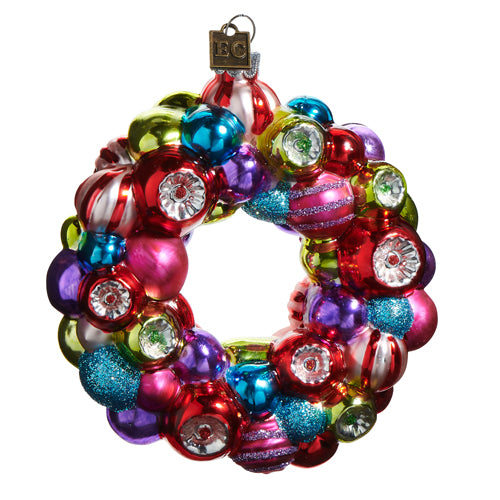 EC 4" Reflector Wreath Ornament